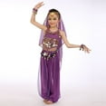 thumbnail image 4 of ZMHEGW Children Girl Belly Dance Kids Belly Dancing Egypt Dance Cloth Sweats for Teen Girls Little Girl Outfits with Hats, 4 of 4