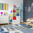 thumbnail image 2 of Patchwork Boy 7'8" x 10'9" area rug in color Blue Skies, 2 of 5