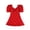 F83-Red, variant on xfsWaSs Baby Girls Tutu Dress Toddler Ruffle Sleeveless Shiny Heart Prints Birthday Princess Tulle Dresses Stylish Summer Party Dress 9-12 Months