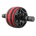 thumbnail image 2 of LOVIVER Entraîneur de Musculation avec Roue ABS et Genouillère Équipement d'Entraînement Rouge et Noir, 2 of 8