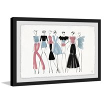 The Fashion Squad Framed Painting Print