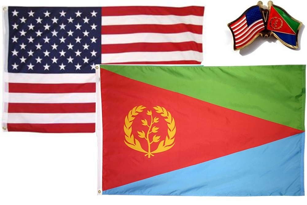 Wholesale Combo USA & India Country 2x3 2'x3' Flag & Friendship Lapel Pin 