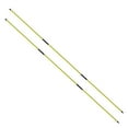 thumbnail image 2 of Golf Alignment Sticks Training Aid 4 Pack,3-Section 48 Inch Golf Swing Trainers Foldable Practice Rods Sticks, 2 of 9