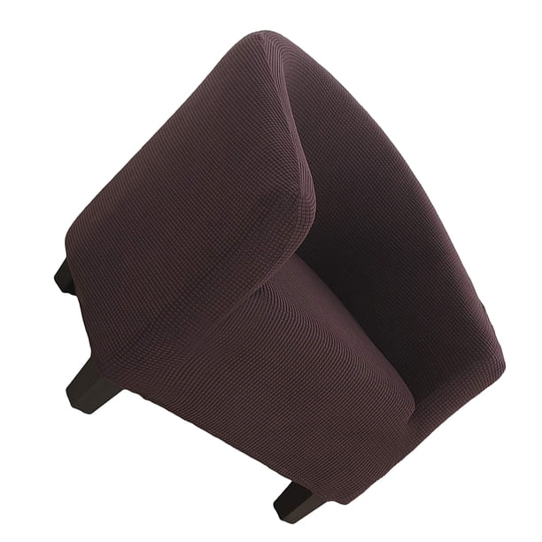 Funda de sofá lavable Yuarrent café oscuro elástica para silla de bañera