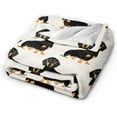 thumbnail image 3 of Ultra Soft Blanket Dachshund Weiner Dog Pet Dogs Throws Blanket Plush Fuzzy Lightweight Couch Sofa Bed Warm Cozy Flannel Blanket for Kids and Adults Gift 60 X 50, 3 of 6