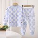 thumbnail image 1 of Cowsor Cute Baby Kids Clothes Long Sleeve Print Sweatshirt Top and Pants Set Toddler Loungewear, 1 of 5