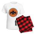 thumbnail image 5 of CafePress - Funny Halloween Bat Pajamas - Women's Short Sleeve Print T-Shirt and Pants Light Cotton Pajama Set, 5 of 7