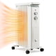 thumbnail image 1 of Calentador Eléctrico Costway Radiador de Aceite Portátil 3 Ajustes de Calor Blanco, 1 of 2