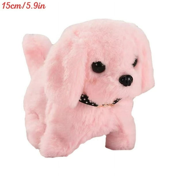 Juguete De Peluche Electrónico Para Perros – Camina, Ladra Y Mueve La Cabeza – Mascota Interactiva De Simulación – Regalo Ideal Para Niños Y Niñas