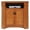 Medium, variant on American Heartland 88737CBFP 36 in. Oak Promo Tall Corner TV Stand, Classic Bourbon