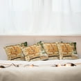 thumbnail image 4 of Ambesonne Rustic Throw Pillow Cover 4 Pack, Countryside Shutters, 20", Beige Green, 4 of 5