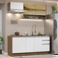 thumbnail image 2 of Cocina Integral 180cm Marrón/Blanco Glamy Madesa 08, 2 of 5