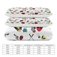 thumbnail image 2 of Wolverine Deadpool 3 Piece Bedding Set Cartoon Comforter Set Cute Duvet Cover Sets Super Soft Aldult Bedding Set Kids Bedroom Gifts,1 Duvet Cover with 2 Pillowcases 86"x70", 2 of 8