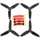 thumbnail image 1 of 4 hélices de liberación rápida 5328S para DJI FPV Drone accesorio de repuesto de hoja de paleta, color rojo, 1 of 10