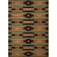 thumbnail image 1 of United Weavers 511 31660 69 5 ft. 3 in. x 7 ft. 6 in. Designer Contours CEM Yuma Area Rug, Blue, 1 of 1