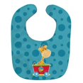 thumbnail image 1 of Carolines Treasures BB8708BIB Circus Giraffe Train Car Baby Bib, 1 of 3