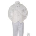 thumbnail image 4 of TODDLER & BOY WEDDING 1ST COMMUNION BAPTISM FORMAL TUXEDO SUIT WHITE  Small -20, 4 of 5