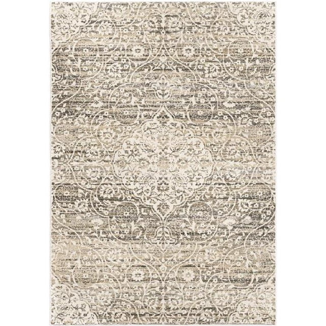 Palmetto Living by Orian RIV-CEKI-32MX-240x330 7 ft. 10 in. x 10 ft. 10 in. Riverstone Center Kirman Multi Color Area Rug