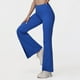 thumbnail image 3 of MKLEKYY Leggings acampanados con bolsillos para mujer, leggings de entrenamiento, leggings de yoga para gimnasio y levantamiento de pesas, 3 of 4
