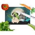 thumbnail image 2 of Caroline's Treasures Halloween Scary Pug Fawn Glass Cutting Board Large, 2 of 2