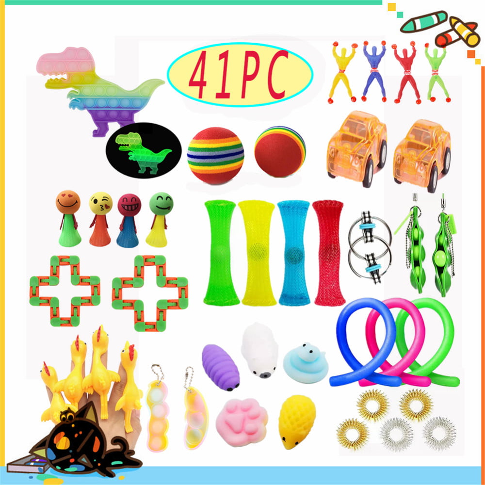 5Pcs anti stress squeeze yellow guy novelty & gag toys decompression fun toysPDH 