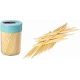 thumbnail image 1 of Natural Bamboo Wood tooth Picks (Blue) 400 Count, 1 of 3
