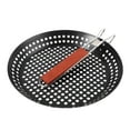 thumbnail image 3 of Sartén para asar, placa para parrilla, fácil de limpiar, mango plegable, sartén para asar en interiores o exteriores, sartén para cocinar para viajar, 3 of 9