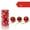 Red, variant on Vikakiooze 24Pcs Mini Christmas Balls Ornaments, Small Shatterproof Christmas Baubles for Xmas Christmas Tree, 1.18 Inch Hanging Ball for Holiday Wedding Party Christmas Decorations