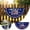 Navy, variant on USA 250th Anniversary Half-Round Bunting Flag, 1776-2026 Patriotic American Flag Banner, Weatherproof Polyester Decor for Fences, Porches, Independence Day, and Outdoor Celebrations