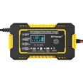 thumbnail image 1 of Cargador Inteligente Totalmente AutomáTico de 12 V, Cargador de BateríA PortáTil de Alta Potencia 6A para Coche y Motocicleta, para Carga de BateríA, Enchufe de la UE, 1 of 5