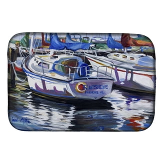 Caroline's Treasures Tappetino Assorbente Per Piatti Corgi Snow Cardinal – 35,6 X 53,3 Cm, Multicolore - 2