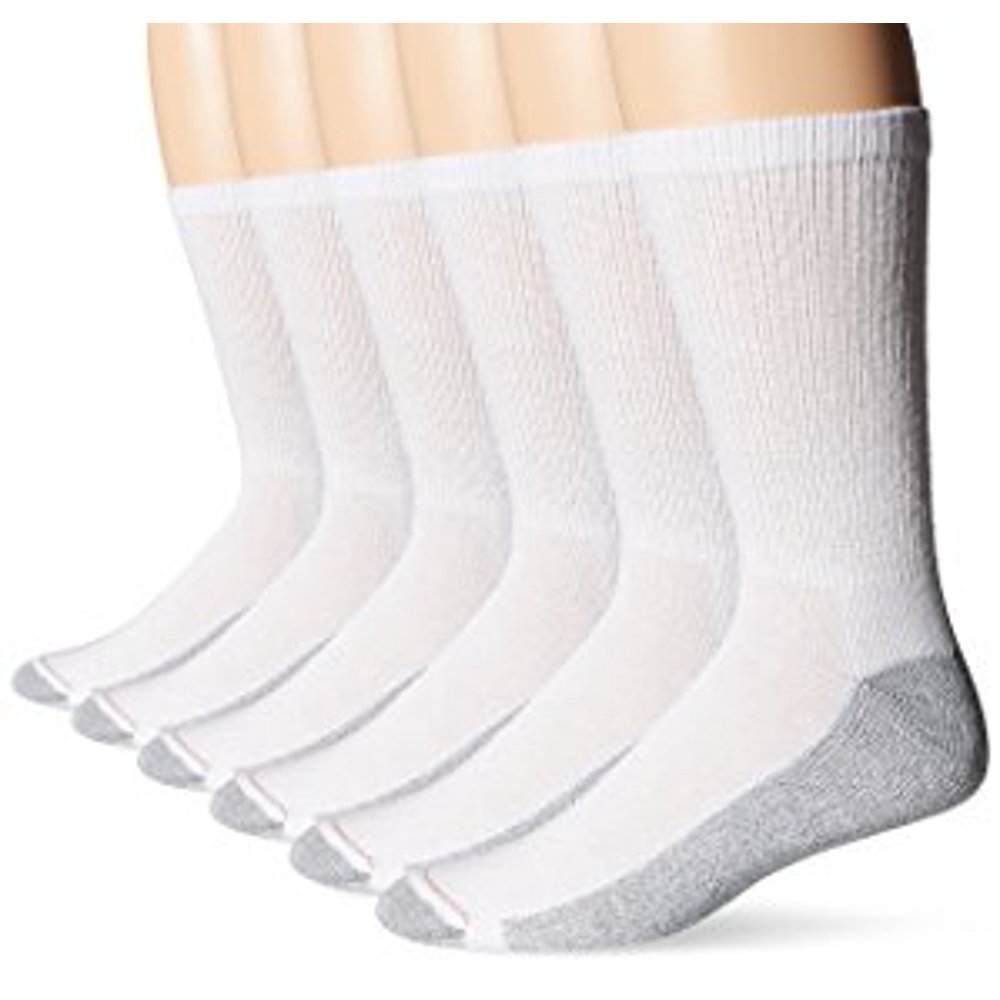 Hanes Men's ComfortBlend Crew Socks 6Pack