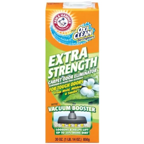 Arm & Hammer Carpet Odor Eliminator, Extra Strength 30 oz. (Pack of 2