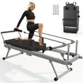 thumbnail image 1 of SogesPower Pilates Reformer Machine for Home Gym Workout, Foldable Pilates Equipment with High Strength Alloy Springs for Beginners, Up to 330lbs Weight Capacity, 1 of 4