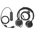 thumbnail image 2 of ANGGREK USB Plug QD Cable Adaptor, Call Center Headset Adapter Portable For 3.5mm Headset Equipment, 2 of 8