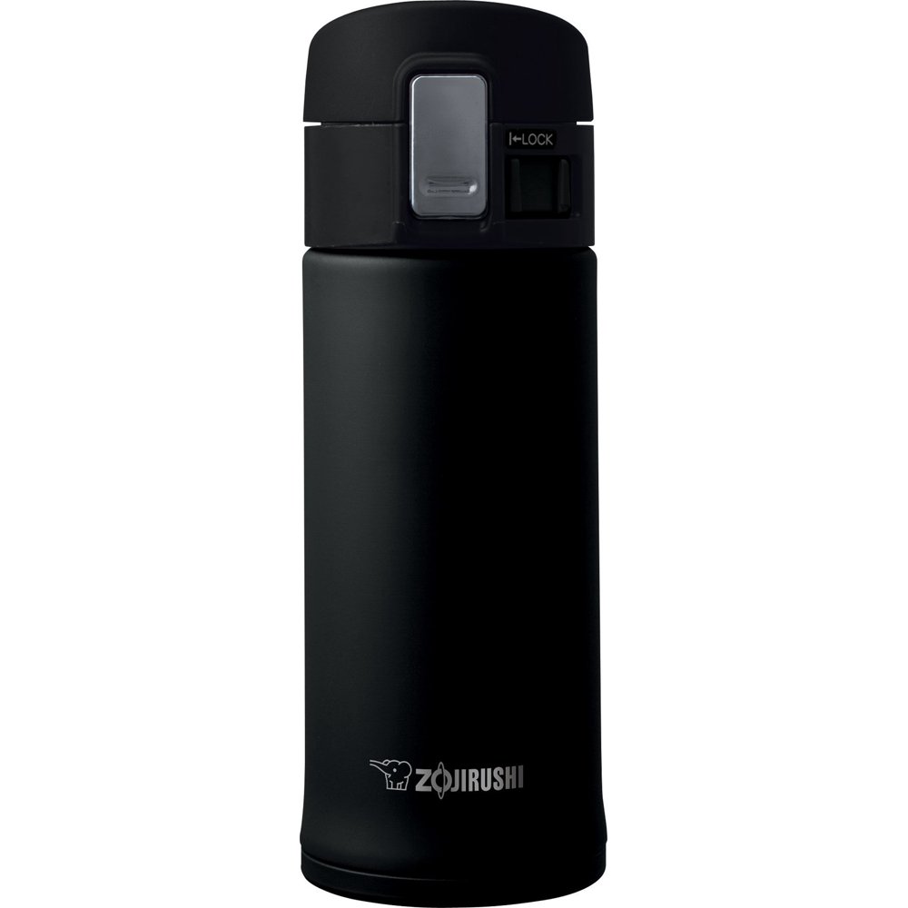 Zojirushi 0.36Liter Stainless Steel Travel Mug, 12Ounce, Black 12 oz