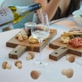 thumbnail image 4 of Wine Bottle Corks Mushroom T Shaped Cork Plugs for Wine Cork Wine Stopper Reusable Wine Corks Wooden and Rubber Bottle Stoppers, 4 of 5