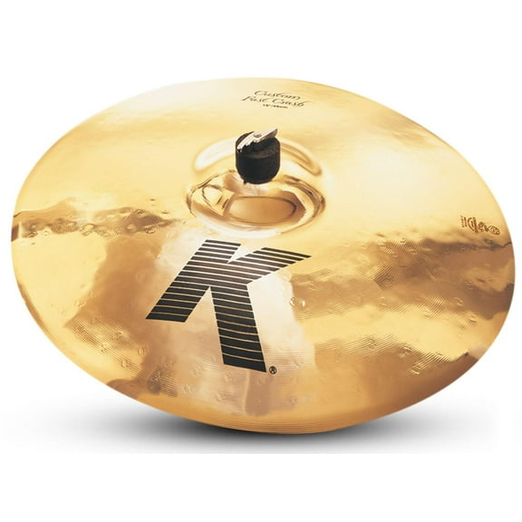 Zildjian K0984 18" K Custom Fast Crash Drumset Cast Bronze Cymbal Dark Sound New