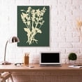 thumbnail image 2 of Stupell Home Décor Silhouette Plant Green Yellow Design Canvas Wall Art by the Saturday Evening Post, 2 of 6