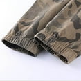 thumbnail image 6 of Tiijoy Boys Camo Joggers Tapered Fit Pull On Cargo Pants Casual Sweatpants, Sizes 9-10, 6 of 8