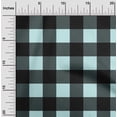 thumbnail image 1 of oneOone Cotton Poplin Baby Blue Fabric Gingham Check Fabric For Sewing Printed Craft Fabric By The Yard 42 Inches Wide, 1 of 4