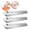 C, variant on Stainless Steel Fish Bone Tweezers, Kitchen Multi-Purpose Remover Tool, Deboning Plucking Utensil, Includes 1 Tweezers