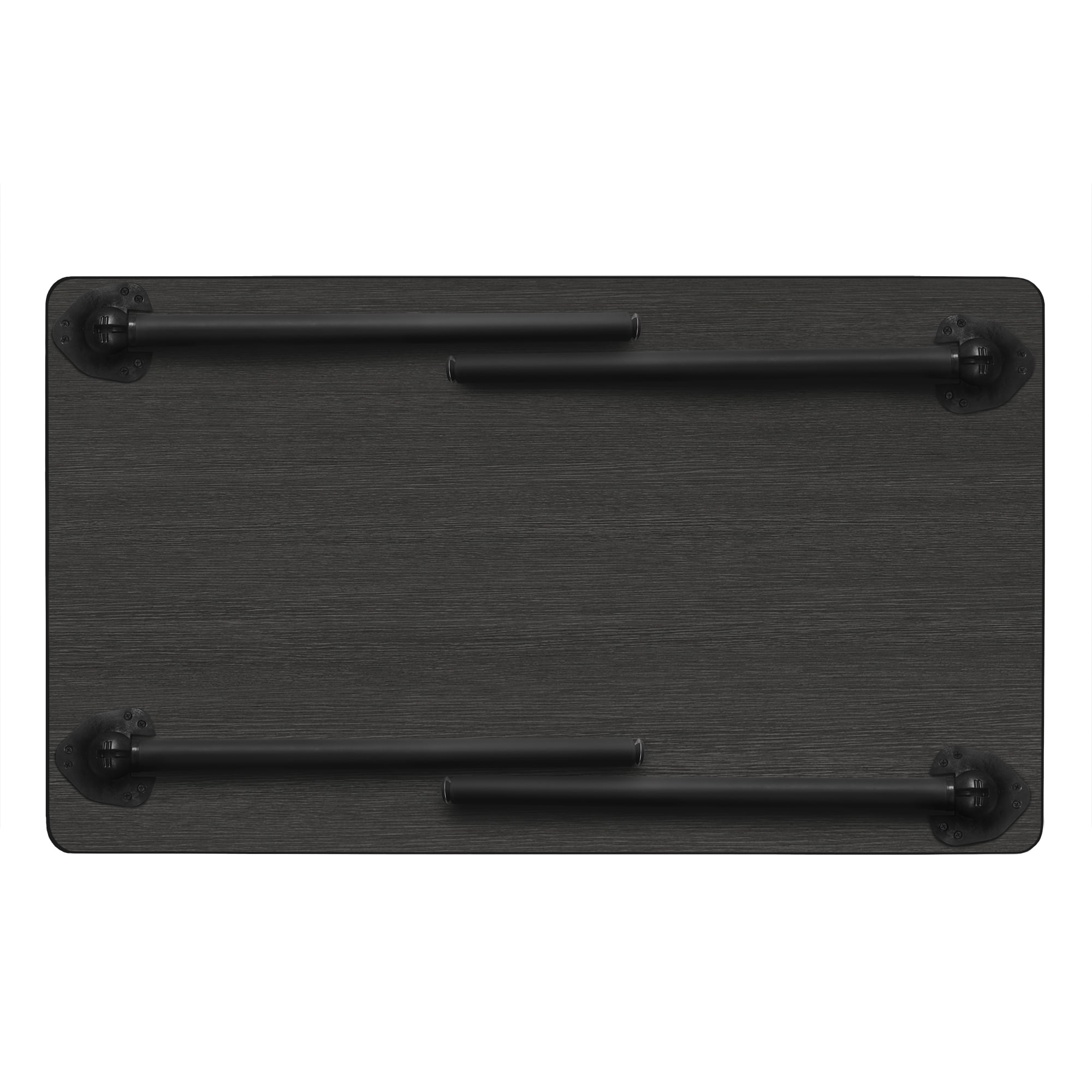 42" x 24" Kee Folding Training Table- White/ Black