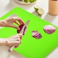 thumbnail image 5 of Luoshdecor Plastic Cutting Board with Handles,Non-Slip Chopping Boards Pads for Meat Vegetable Fruit,11.5x7.5in, 5 of 6