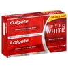 Colgate Fluoride Toothpaste Optic White Sparkling Mint