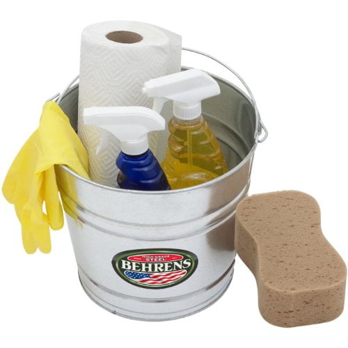 Behrens High Grade Steel 1210GS 10 Qt Silver Galvanized Steel Pail