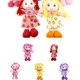 thumbnail image 4 of Muñecas de peluche ROBOT-GXG de 25 cm con estampado de frutas de dibujos animados, falda, sombrero, muñeca de trapo, juguetes de tela suaves y lindos para bebés, regalos de cumpleaños para niños, 4 of 8