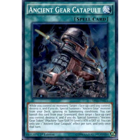 YuGiOh Machine Reactor Structure Deck Ancient Gear Catapult