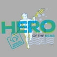 thumbnail image 2 of Boy's Aquaman Hero of The Seas Graphic T-Shirt, 2 of 5