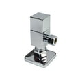 thumbnail image 3 of Westbrass 20" Flat Head Toilet Supply Kit with Square Handle 1/4-Turn Angle Stop, Polished Chrome, 3 of 8